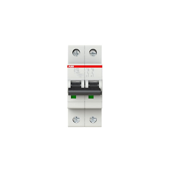 ABB Sicherungsautomat 6kA 16A C 2p S202-C16